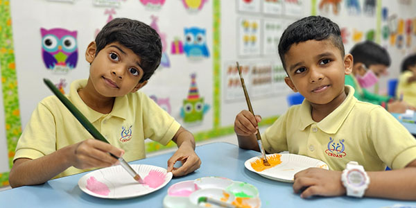 Kid painting